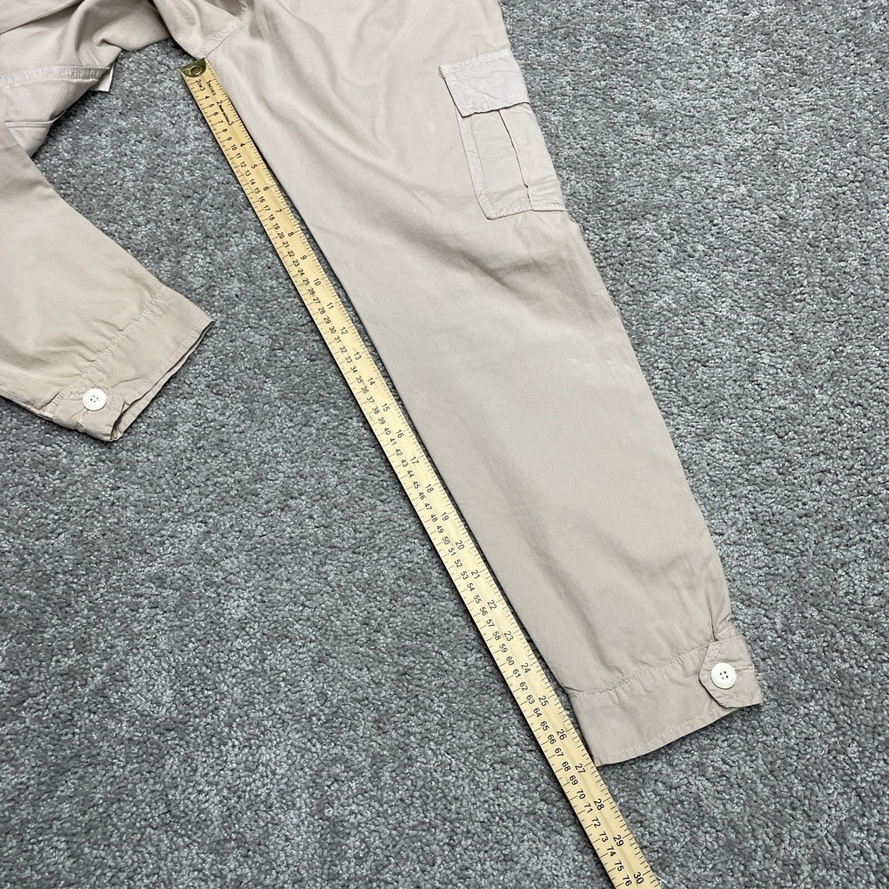 Etienne Marcel Pants Cargo Beige 28X27 Trousers EM31025 Straight‎ USA made EUC - Picture 11 of 13